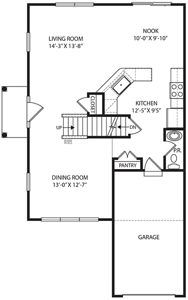 Dahlia First Floor - Woodcrest Hills