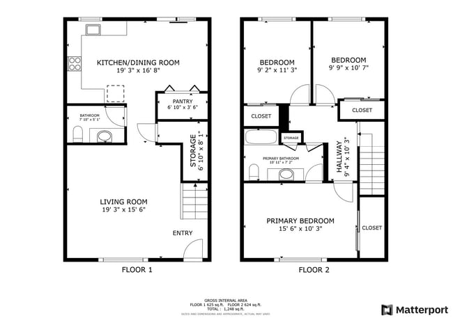 Floorplan - Wetherburne Square Townhomes