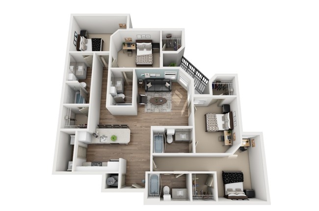 Floorplan - Lark San Antonio