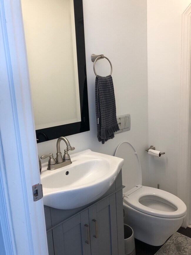 Half bath off of living room - 5151 MacArthur Blvd NW