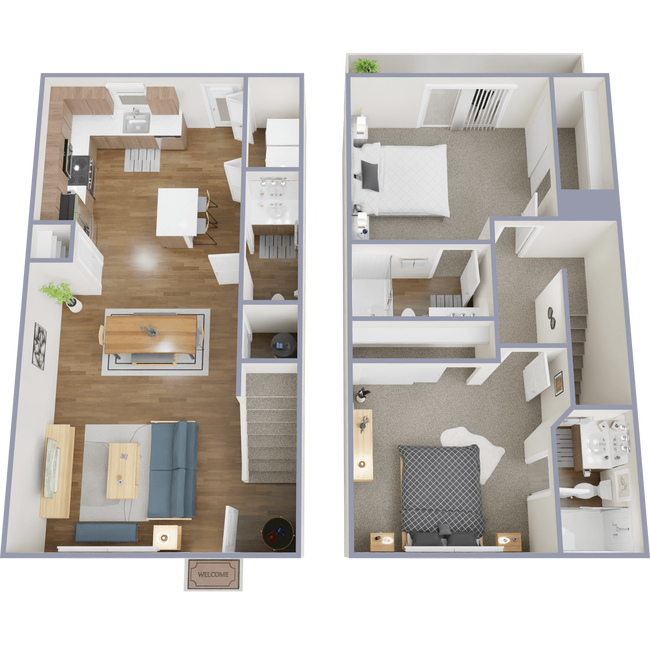 Floorplan - The Hedrick on Mountain