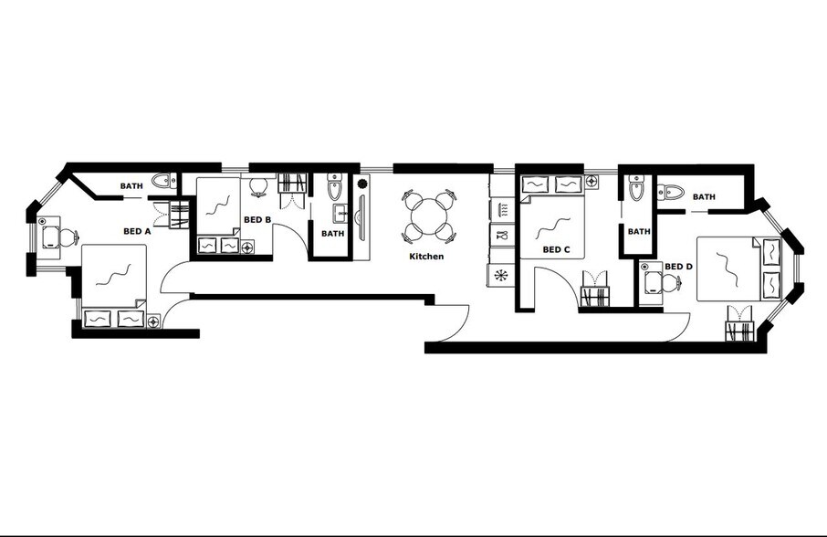 Building Photo - Private bedroom in 4 bed/4 bath Home