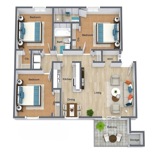 Floorplan - The Preserve at Pine Valley