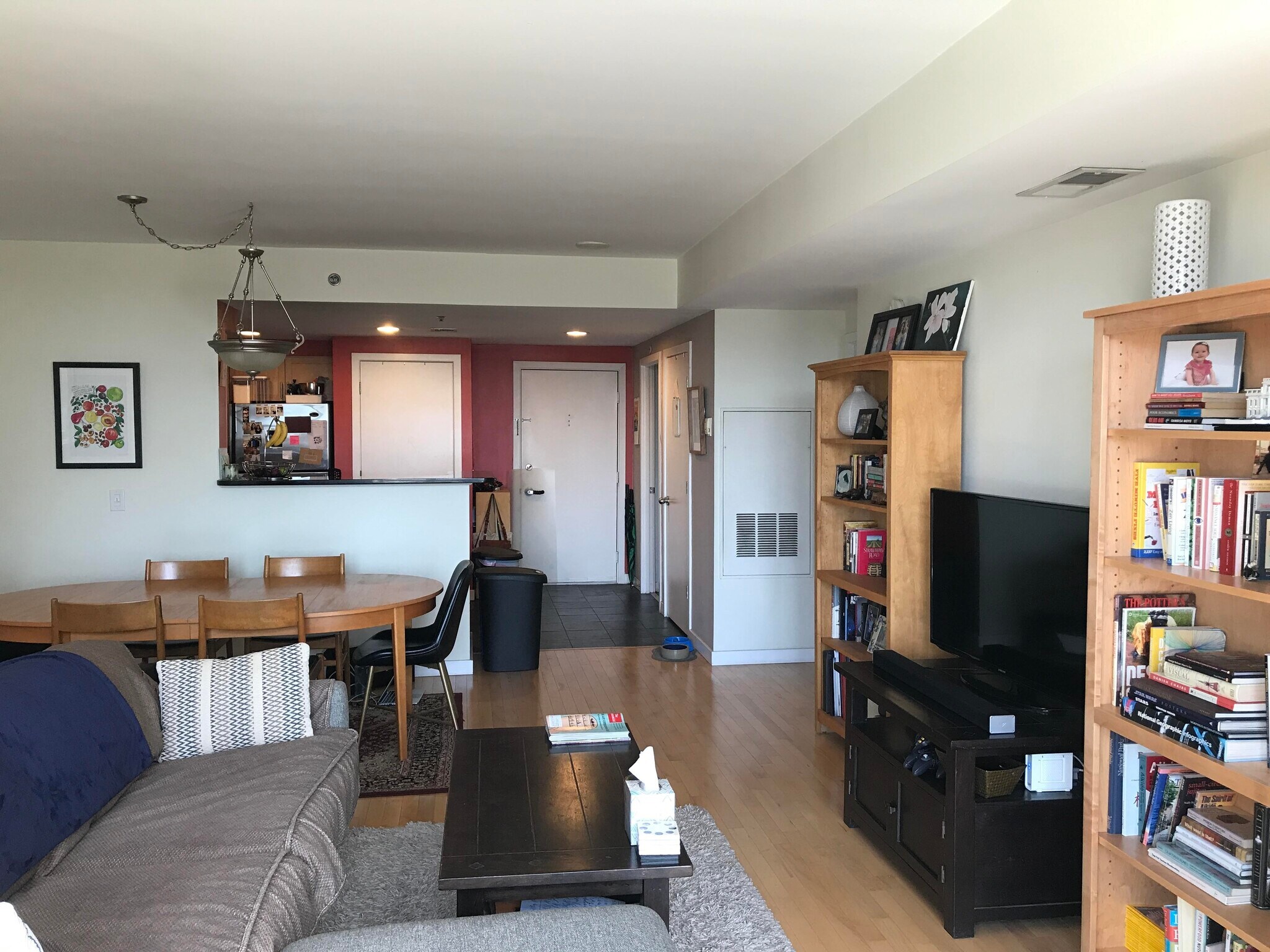 kitchen is white - 3883 Connecticut Ave NW