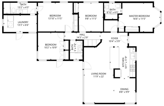 Building Photo - 4BD/2BA with Parking!