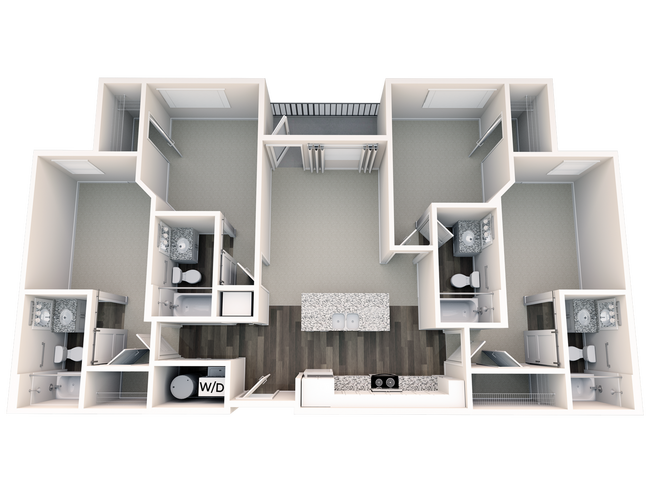 4.1 Floorplan Unfurnished - Statehouse Highline