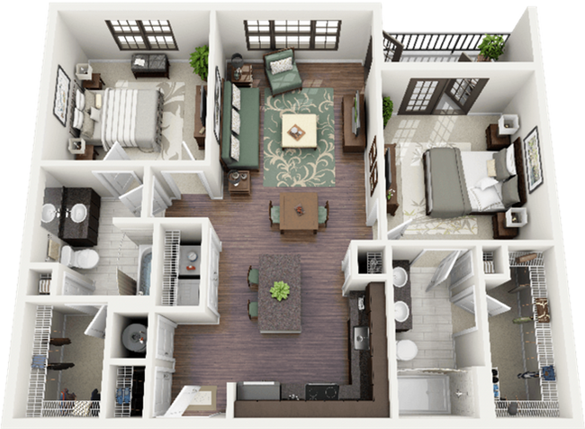 Floorplan - Berkshire Ninth Street