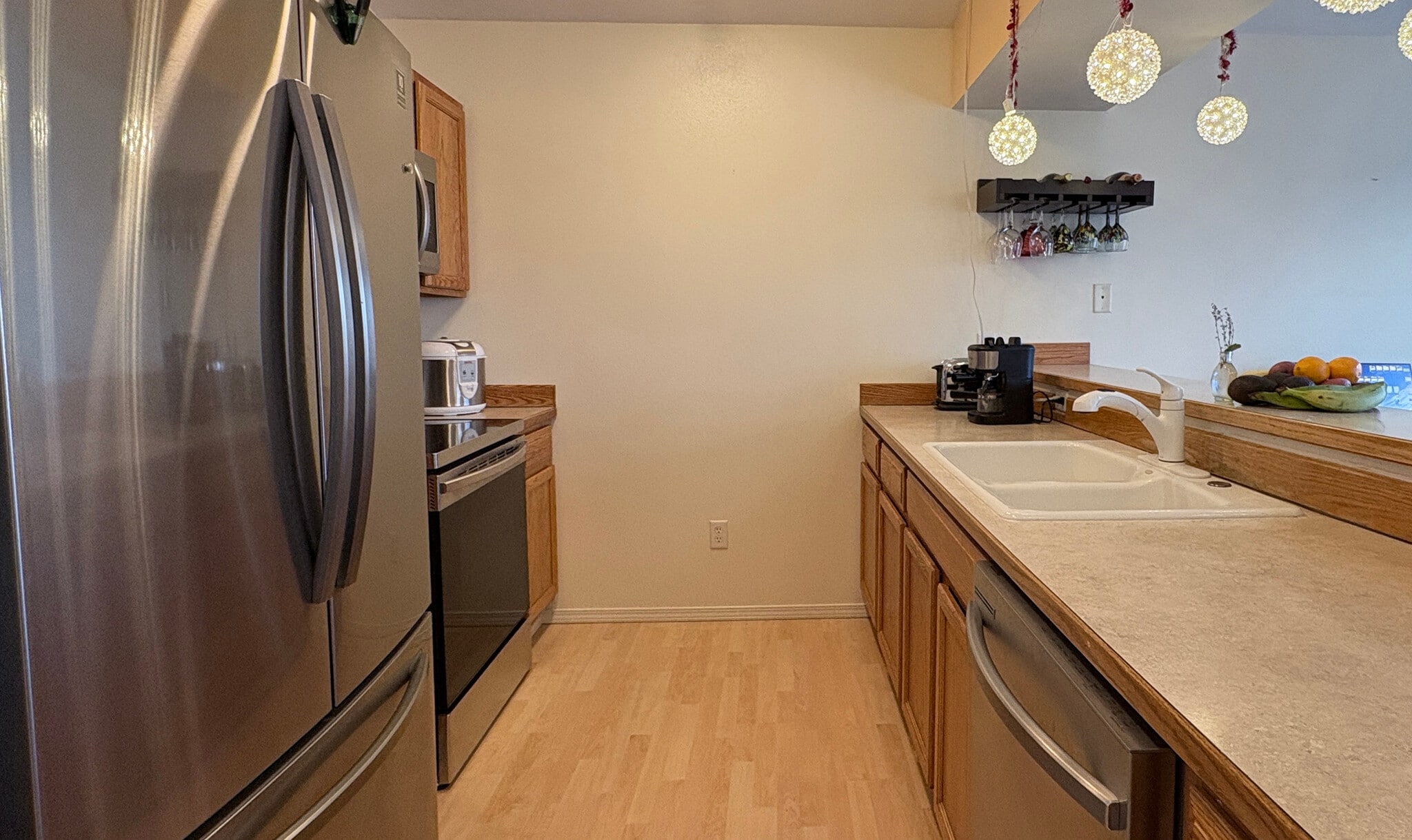 Kitchen Appliances and Sink with wooden cabinets - 1497 N Heather Meadows Loop