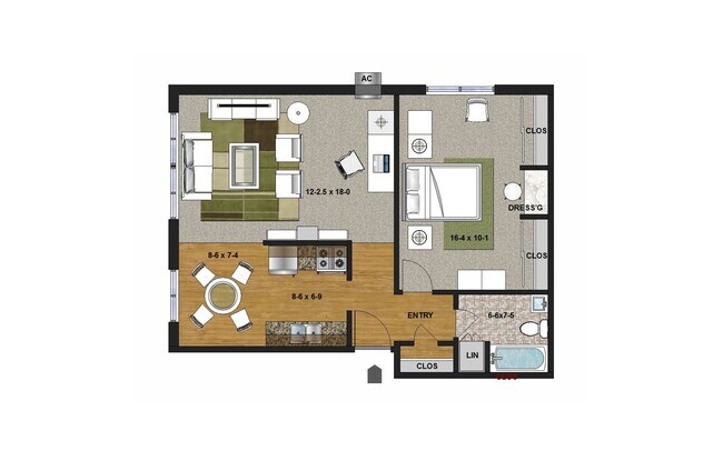 Floorplan - Grand Vista Apartments