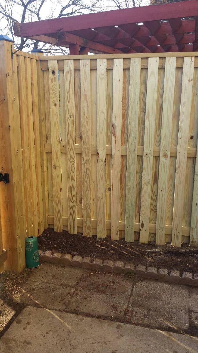 Privacy Fence - 69 Watkins Park Dr