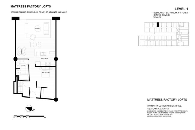 Floorplan - Mattress Factory Lofts