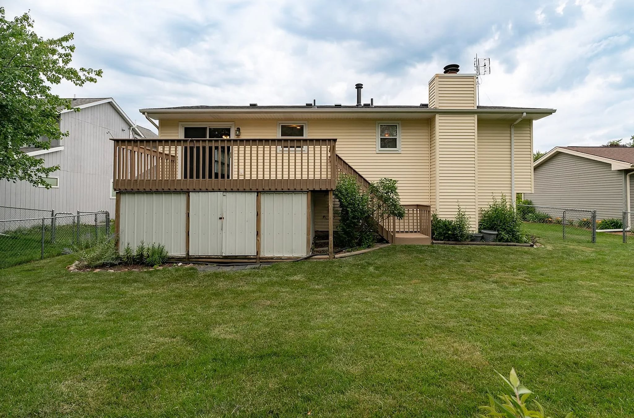 Backyard + Storage Shed - 1411 Chadwick Dr