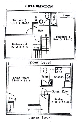 3BR/1.5BA - Sunset Terrace