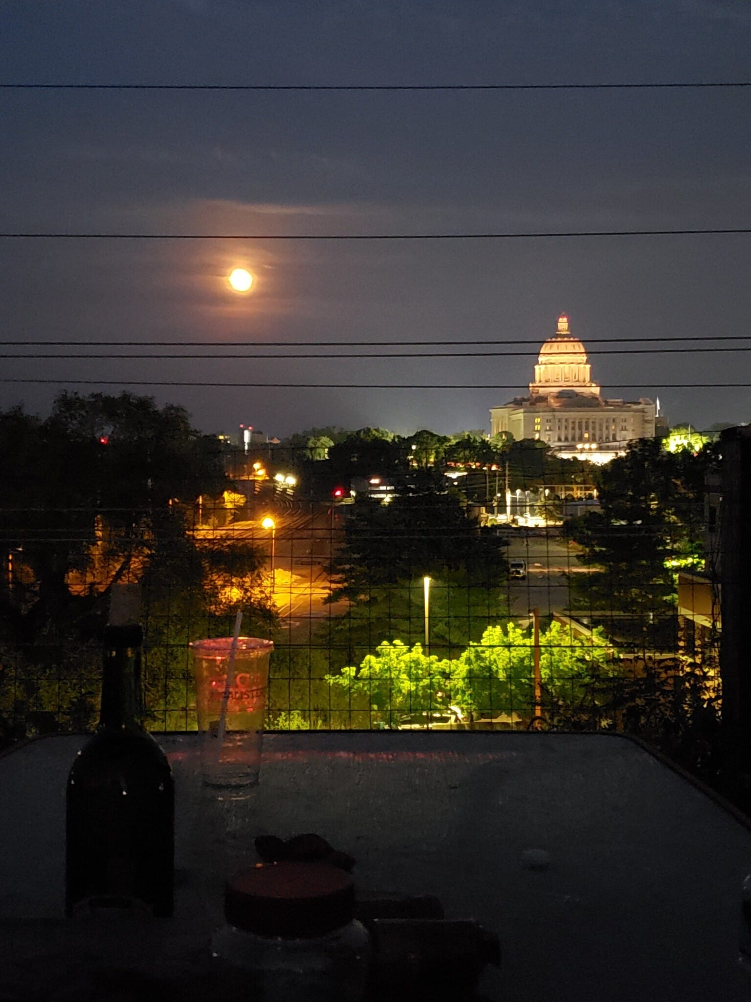Night time view - 700 Cliff St