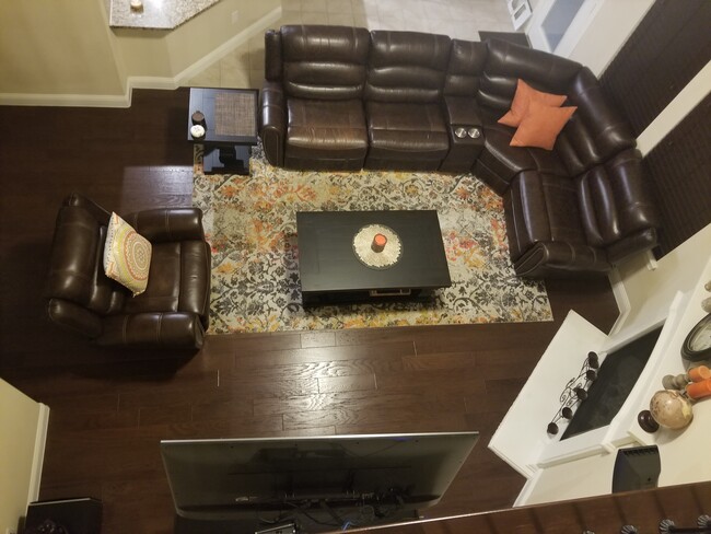 View of the living room from above - 4020 BLESSINGTON DR