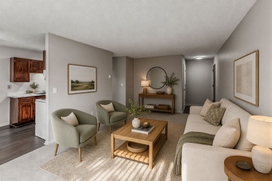 2 bed 1 bath Living Room b - Sun Place