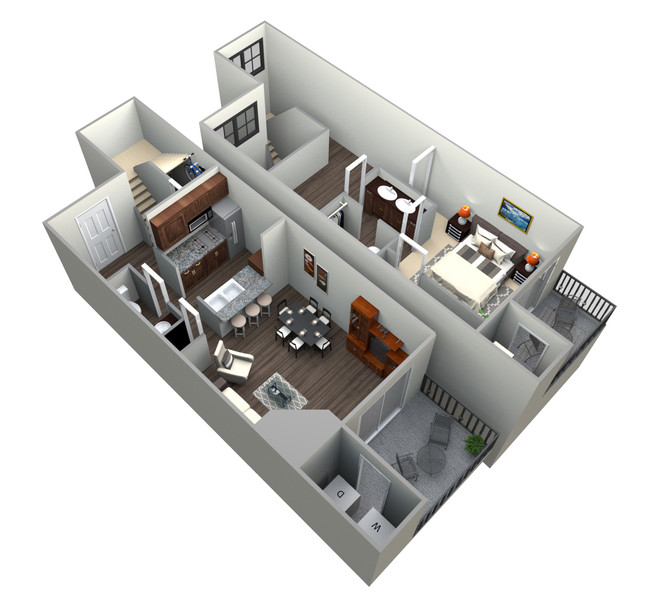 Floorplan - Park Greene Townhomes