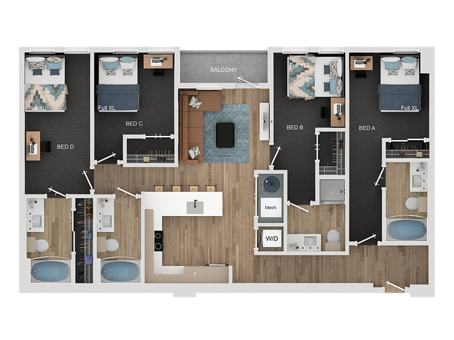 4BR/4BA - D3 - Lumen on Ninth