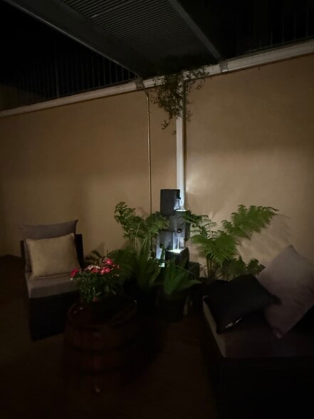Back private Patio with waterfall - 119 Peralta Ave