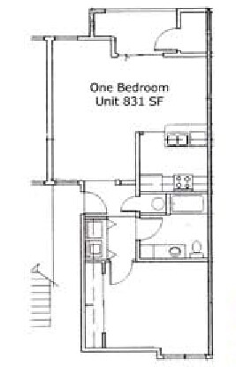 1BR/1BA - Fountain Valley Apartments