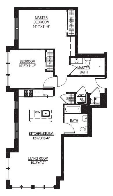 Floorplan - 1125 Jefferson