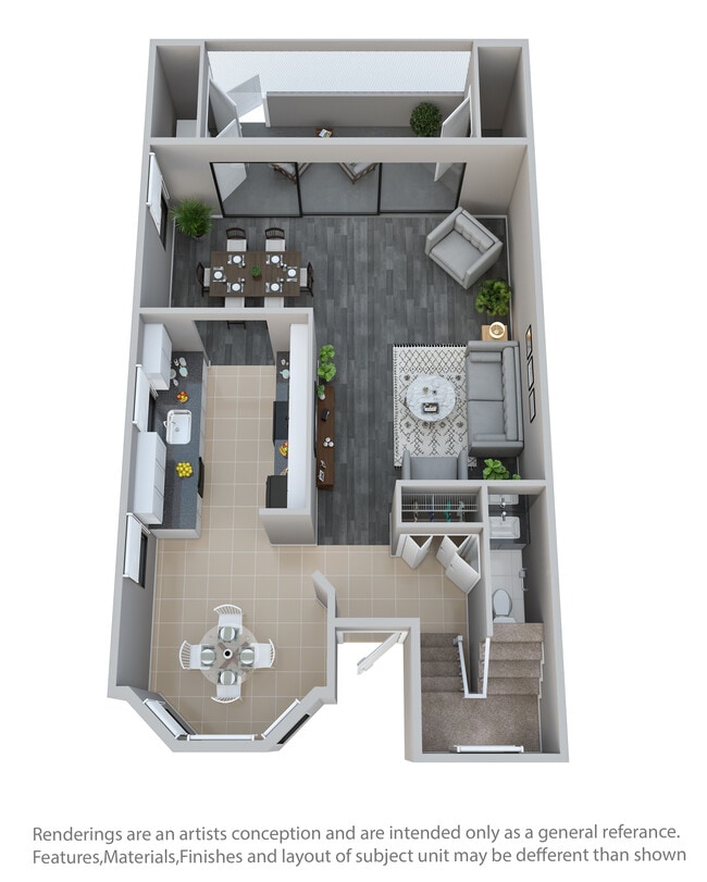 Floorplan - Lilac Village Boca Raton Apartments