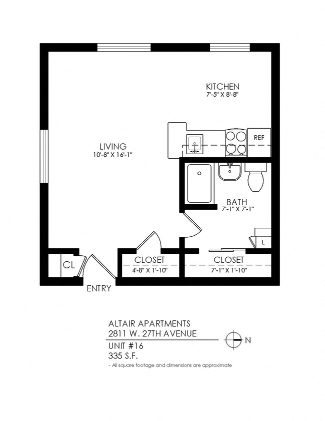 Floorplan - Altair Apartments