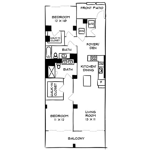 Floorplan - Flamingo Point