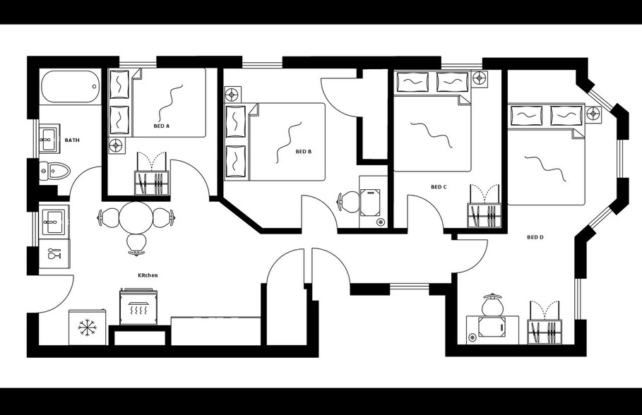 Building Photo - Room in Shared 4 bed/1 bath home