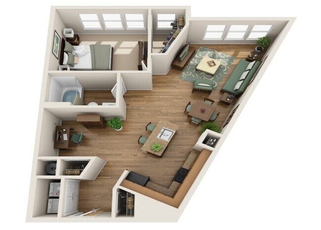 Floorplan - Summerfield At Morgan Metro Apartments