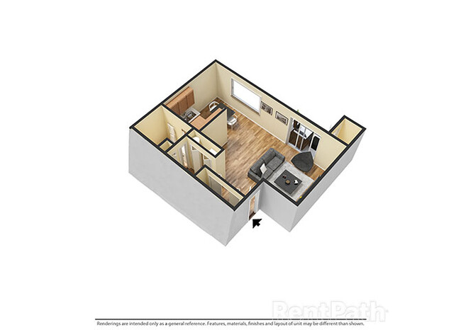 Floorplan - Hamilton Square Apartments