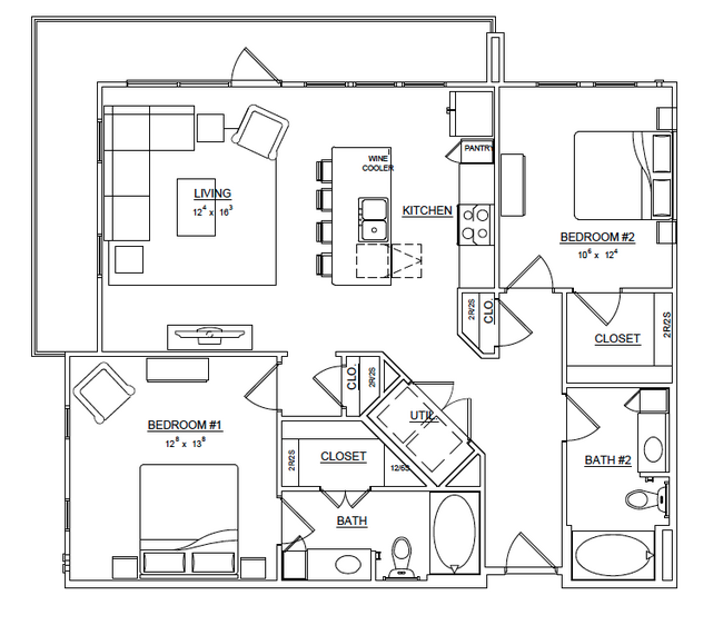 Floorplan - Magnolia on Gilbert