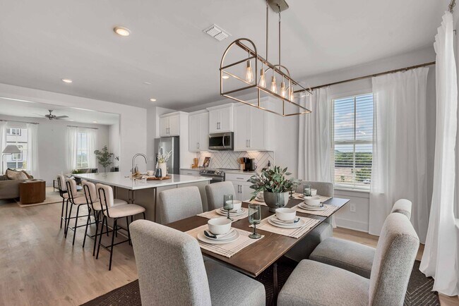 Kitchen & Dining Room - The Aria Townhomes