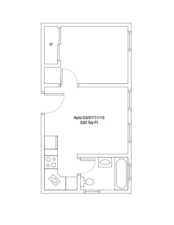 Units 3, 7, 11 & 15 | 1bd 1 ba - 118 Jay St