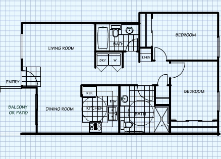 Plan 5 - Sunny Creek Apartments