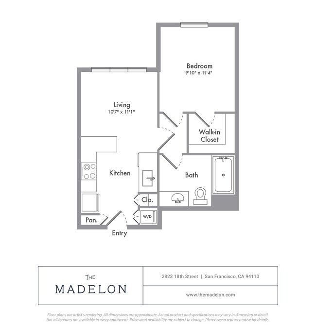 Floorplan - The Madelon