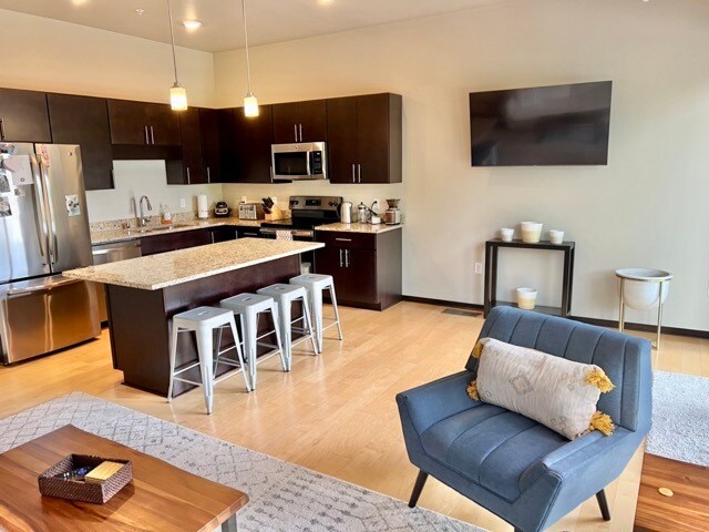 Upper level kitchen - 815 E Mifflin St