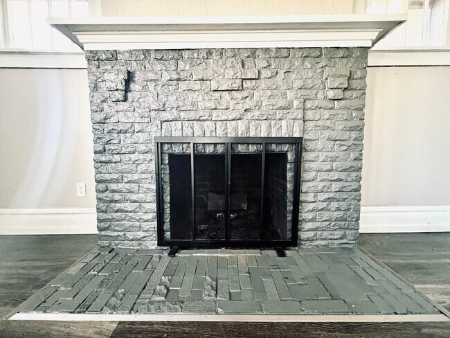Fireplace - 604 Burton Ave