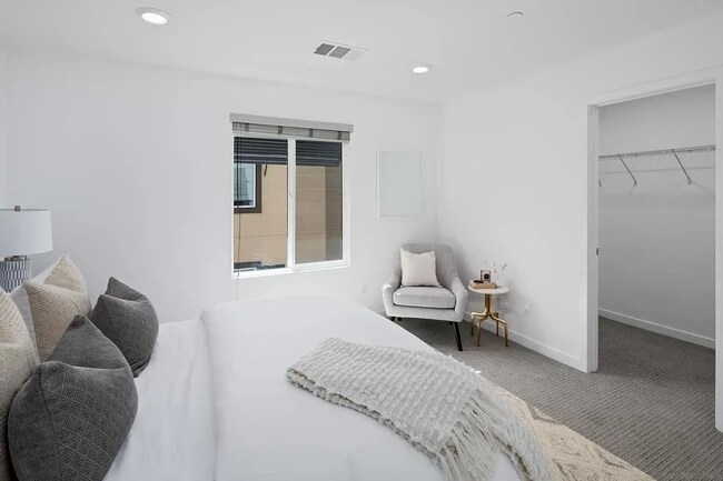 Master Bedroom with Walk-in Closet on 3rd Floor - 357 Mission Terrace Ave
