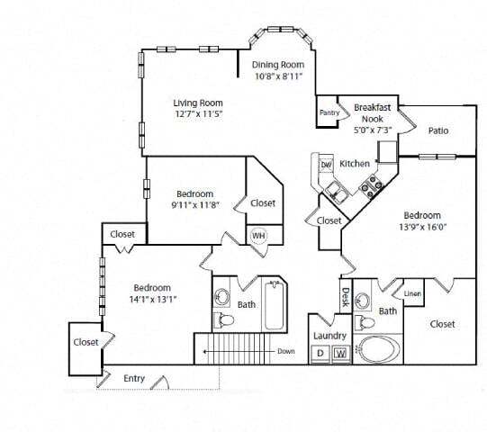 Floorplan - The Villas at Shadow Creek