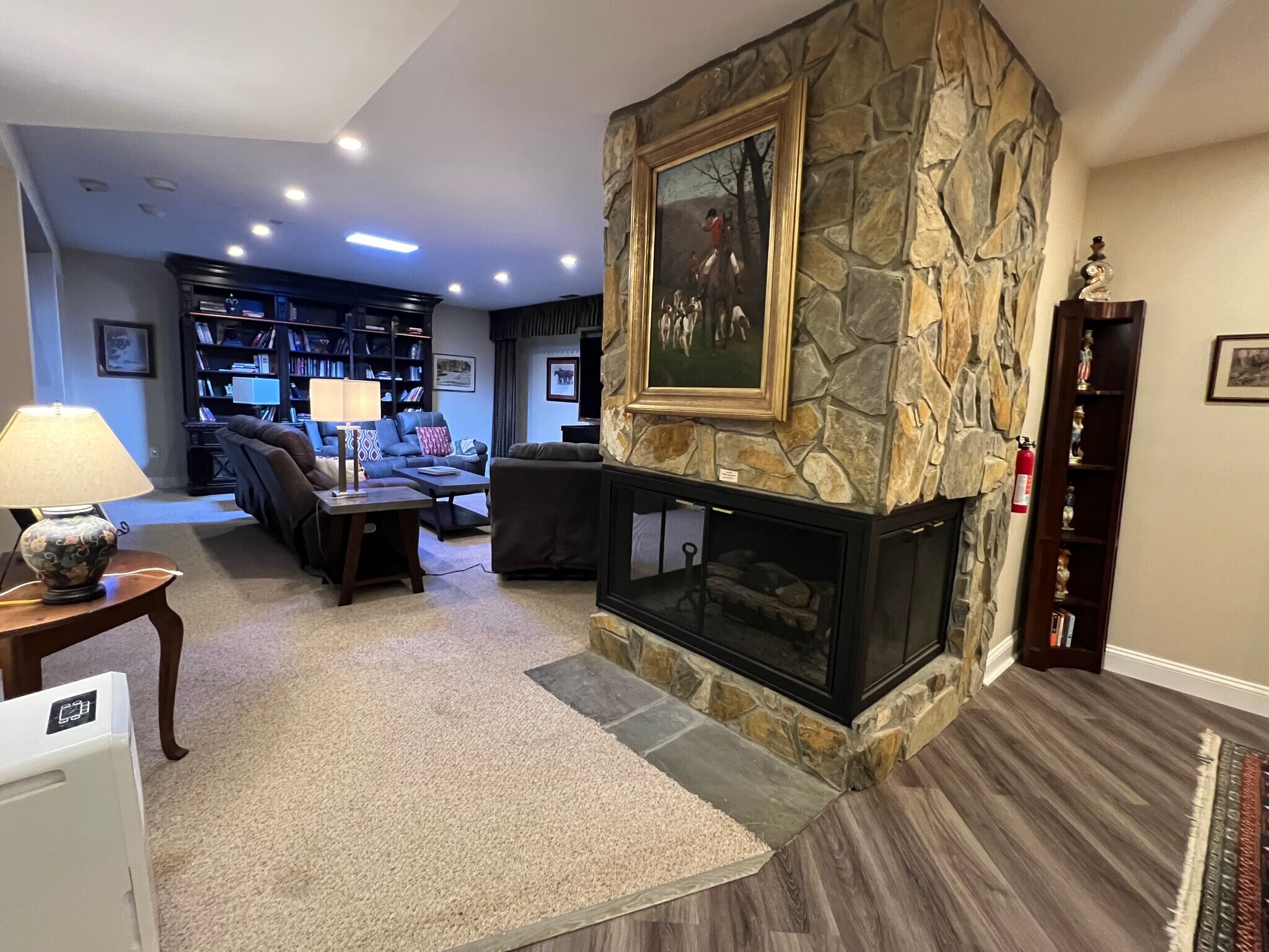 Spacious oasis with 3-sided fireplace - 19810 Silcott Springs Rd