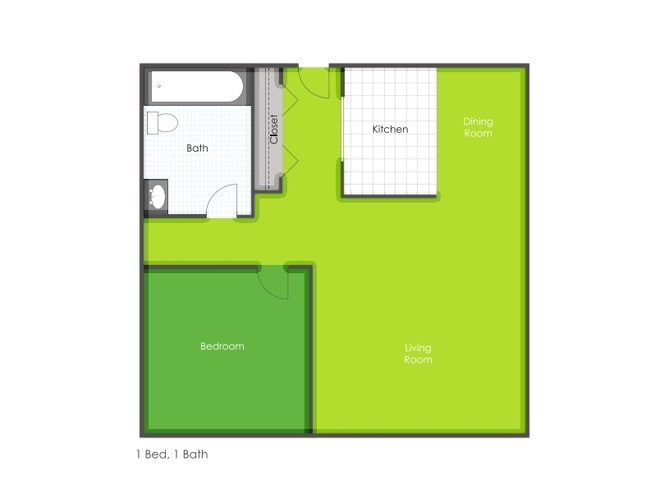 Floorplan - Peoria Flats