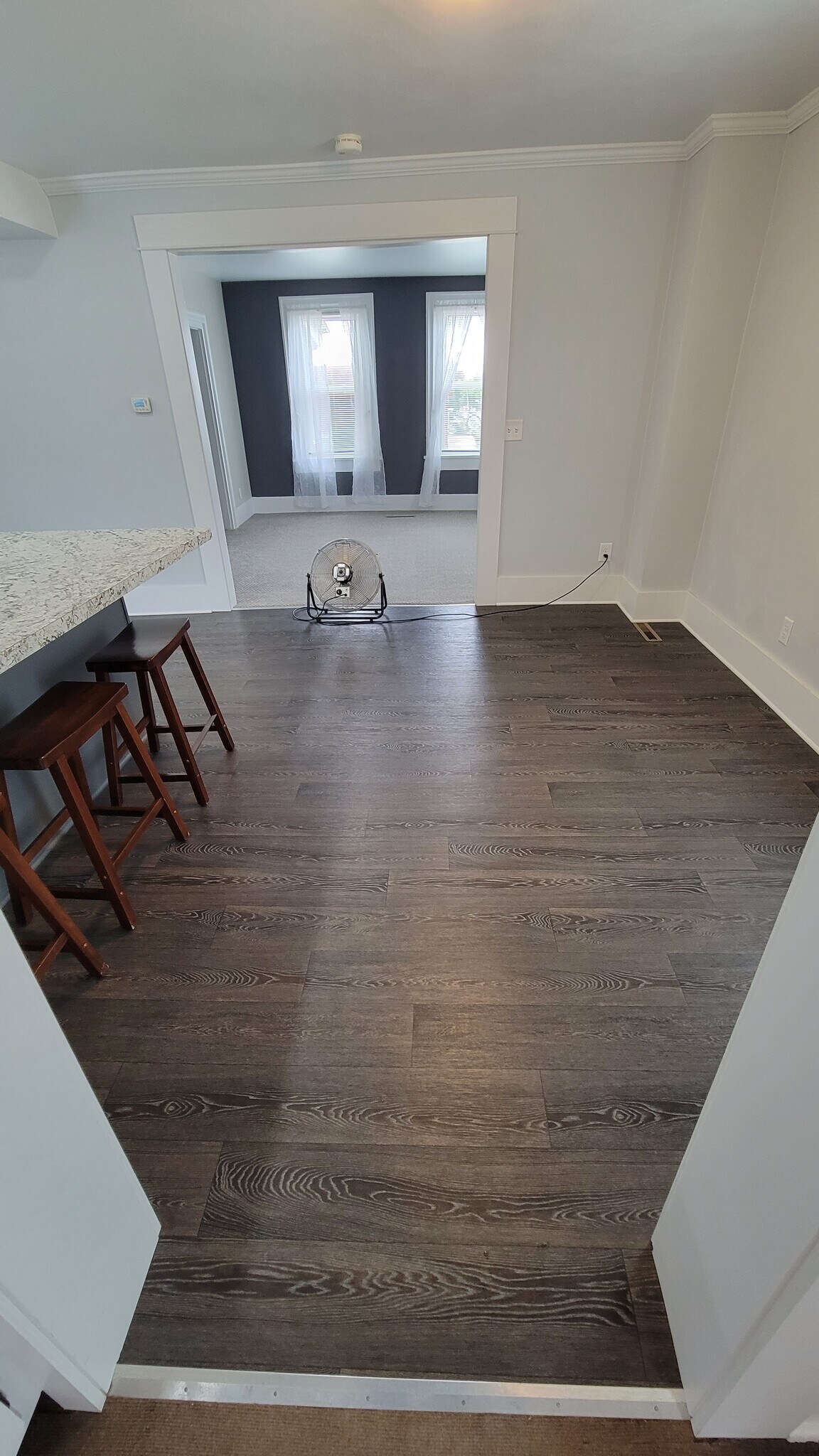 Dining area with bar seating. - 1803 8th St