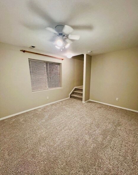 Finished basement living area, actual unfurnished photo - 2563 Malpaso Pt
