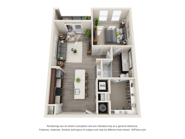 Floorplan - The Baldwin at St. Paul Square