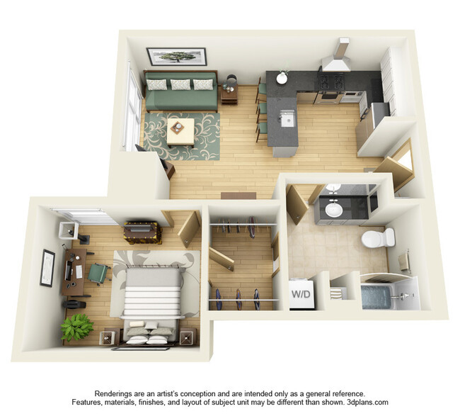 Floorplan - Solhavn Apartments