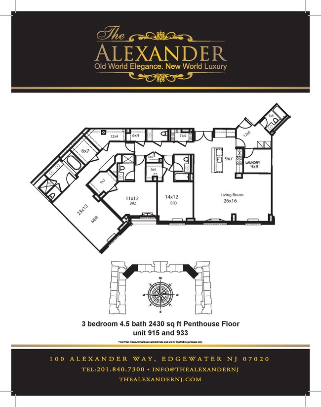 Floorplan - The Alexander