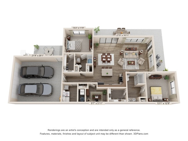 Floorplan - Randall Residence at Gateway Park