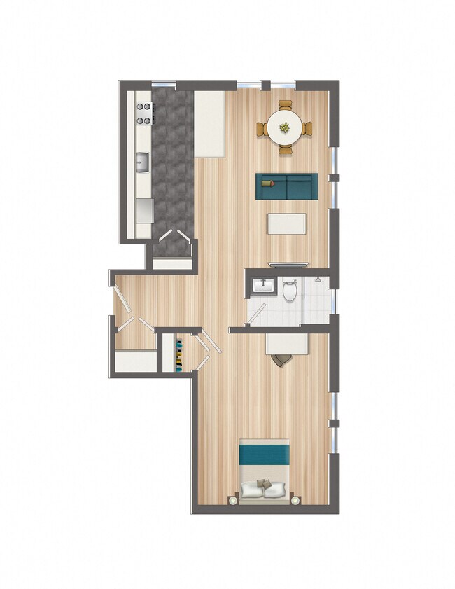 Floorplan - Serenade Apartments