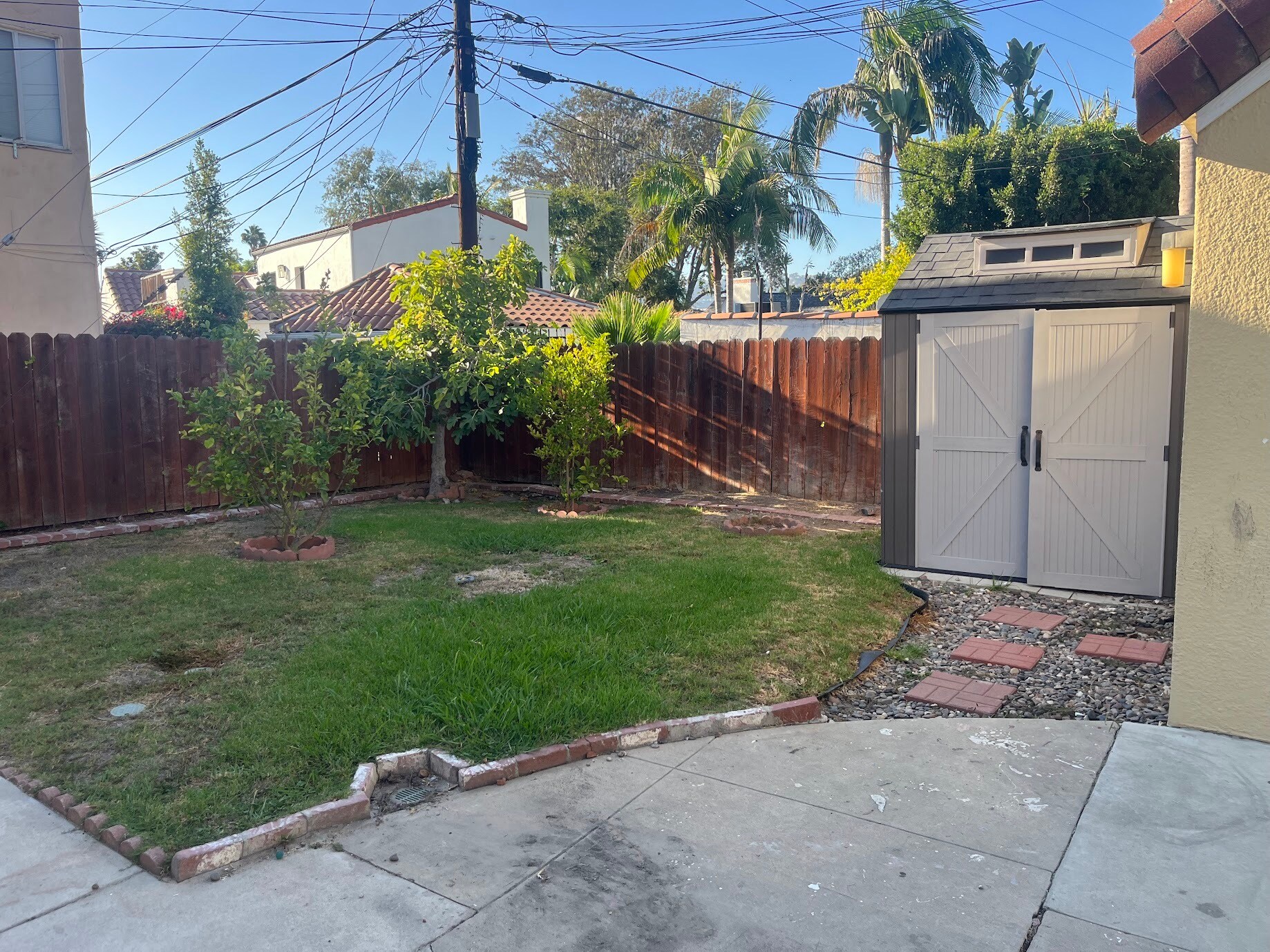 backyard - 5761 W Olympic Blvd